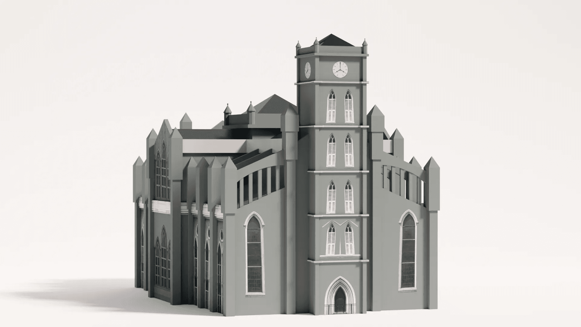 CMS Church 3D environment