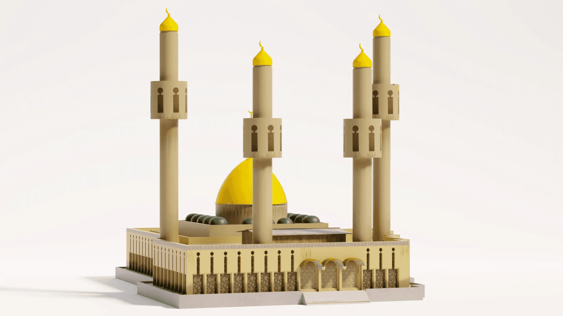 Mosque 3D environment