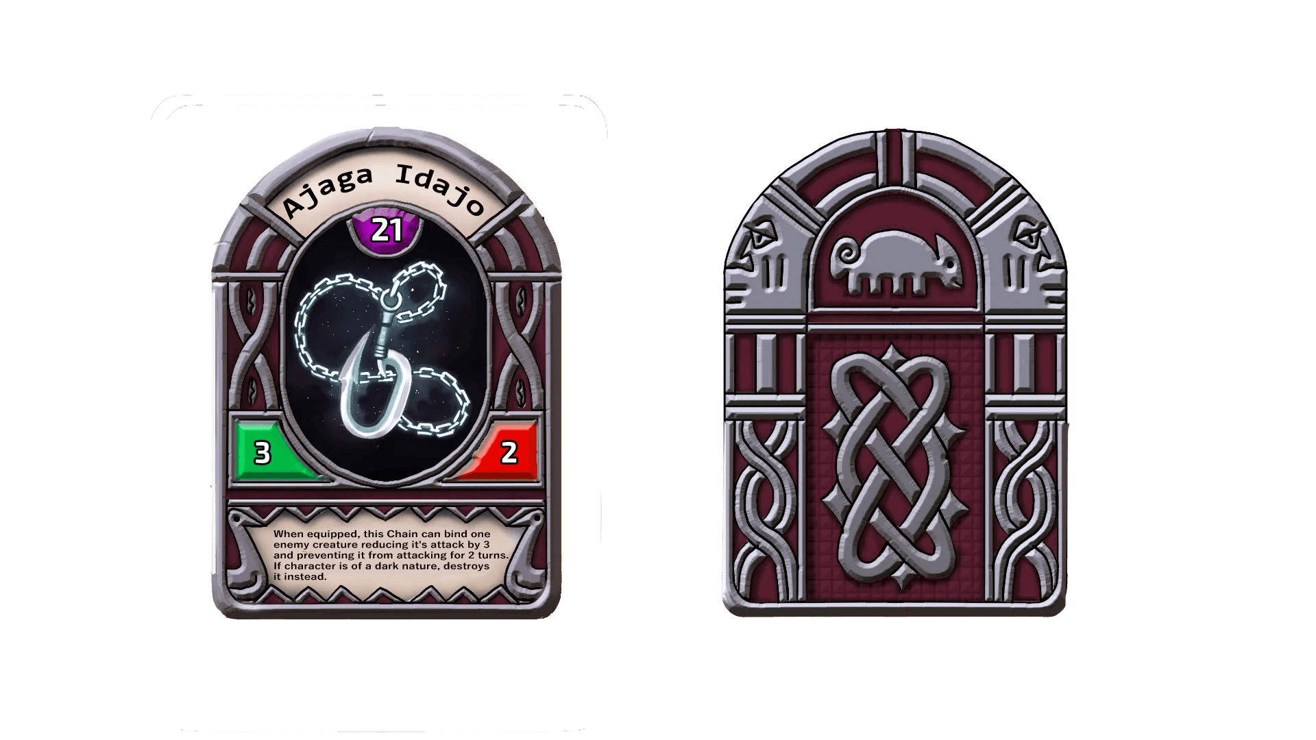 Obatala Orisha Card